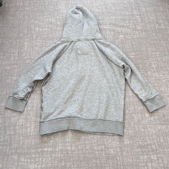 Vintage Hollister Lightweight Grey Hoodie Sweatshirt Size S - Picture 2 of 8